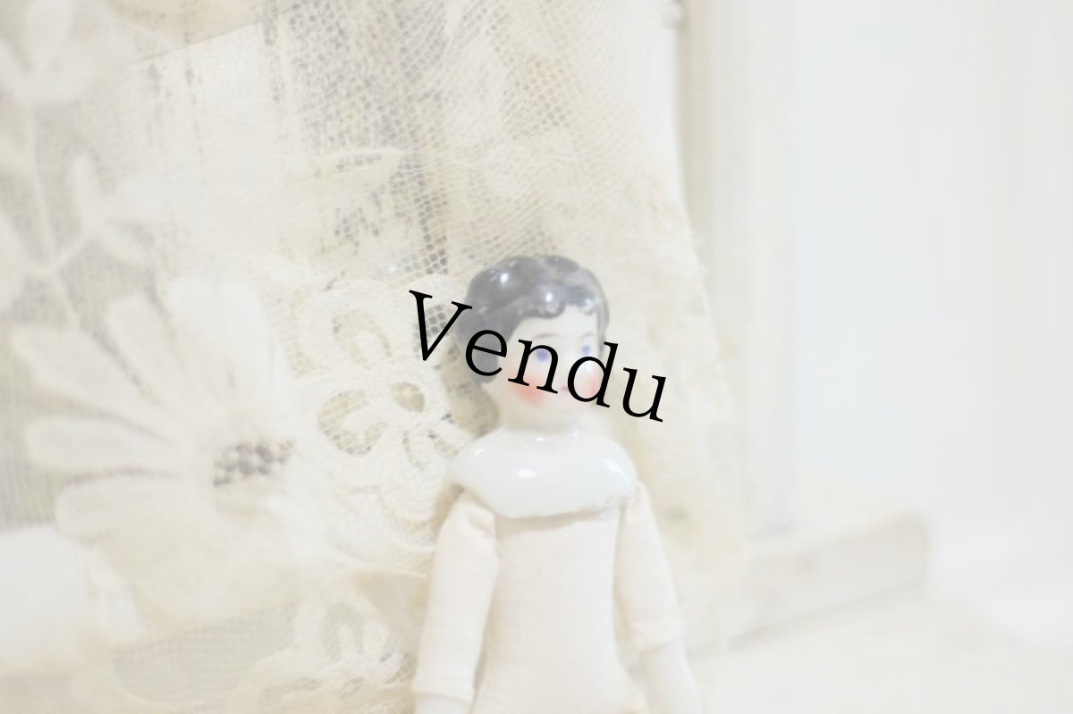 画像5: China head doll //5in (5)