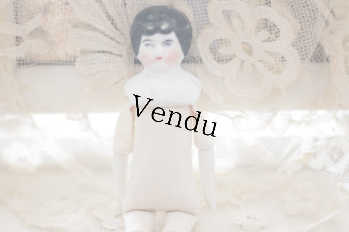 画像7: China head doll //4.5in (7)