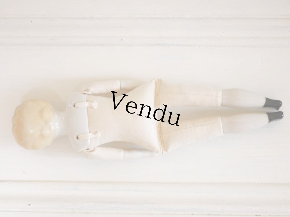 画像9: China head doll //10in (9)
