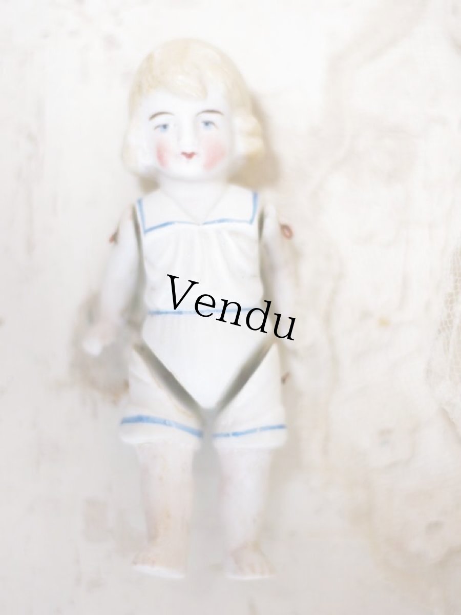 画像6: Hertwig All Bisque Doll //sailor//4in (6)