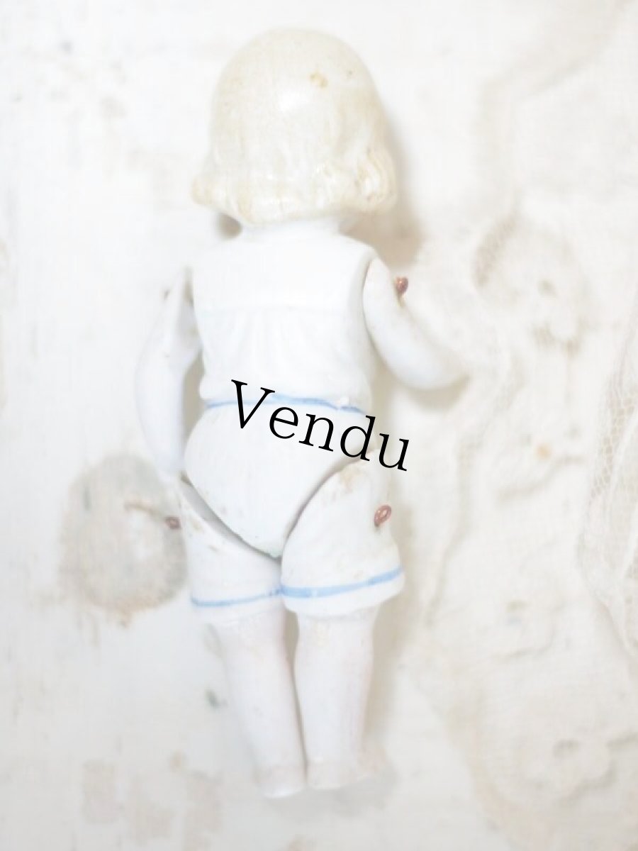 画像7: Hertwig All Bisque Doll //sailor//4in (7)