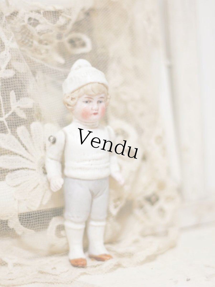 画像3: Hertwig All Bisque Doll //4-1/4in (3)