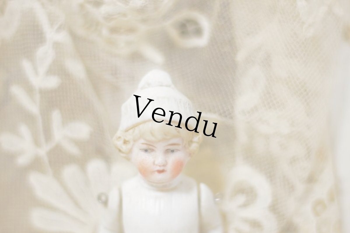 画像2: Hertwig All Bisque Doll //4-1/4in (2)
