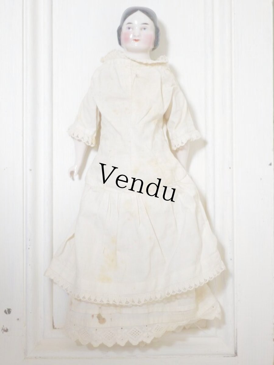 画像7: RARE!! Classic China head doll/Humpty Dumpty Doll Hospital/12.5in (7)