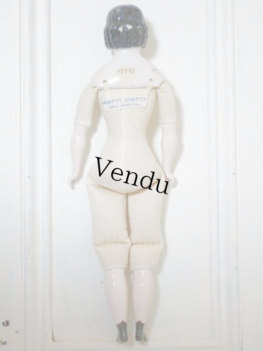 画像12: RARE!! Classic China head doll/Humpty Dumpty Doll Hospital/12.5in (12)