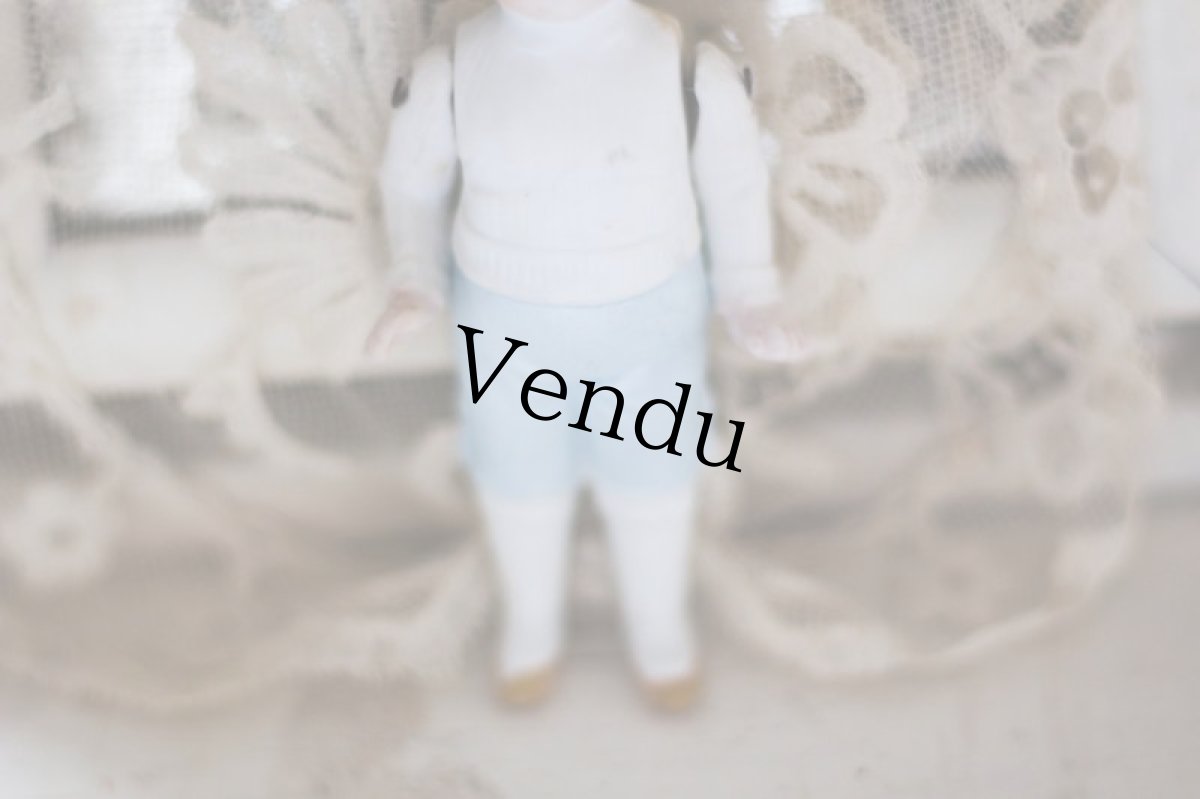 画像5: Hertwig All Bisque Doll //4.5in (5)