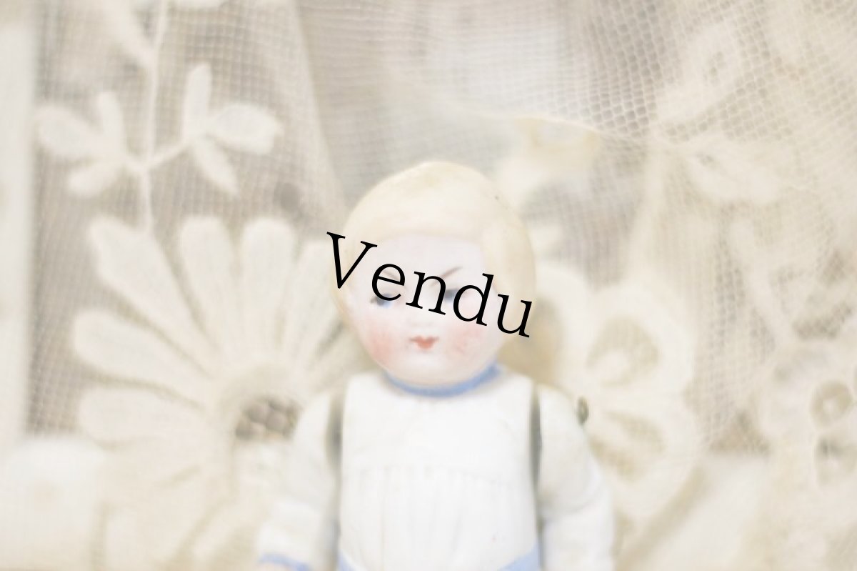 画像2: Hertwig All Bisque Doll //3-1/4in (2)