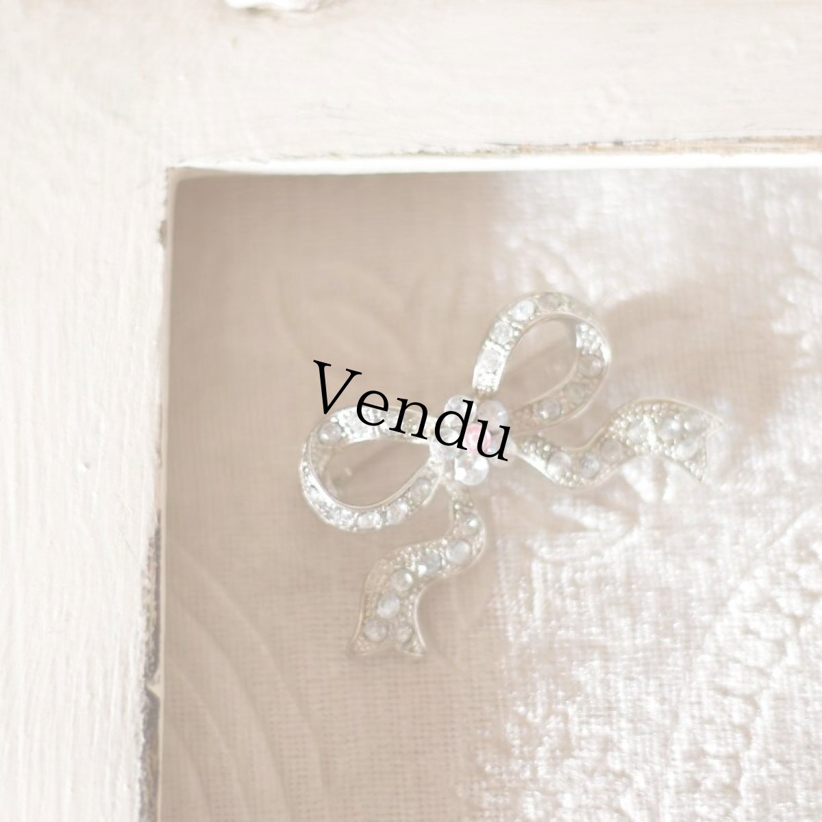 画像3: アンティークリボンブローチ (3)