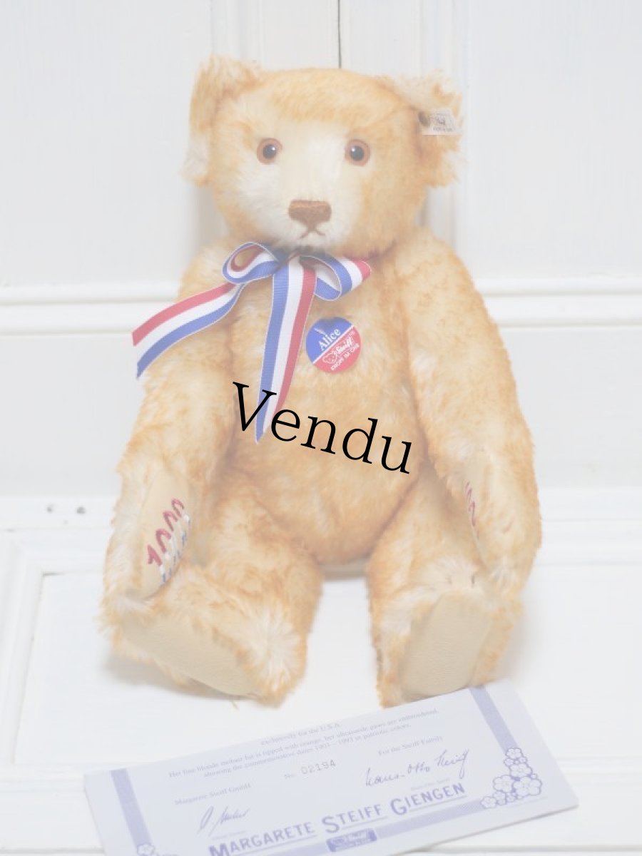 画像2: STEIFF ALICE ANNIVERSARY //40cm (2)