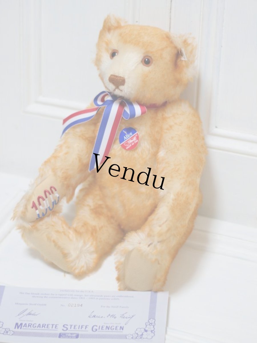画像3: STEIFF ALICE ANNIVERSARY //40cm (3)