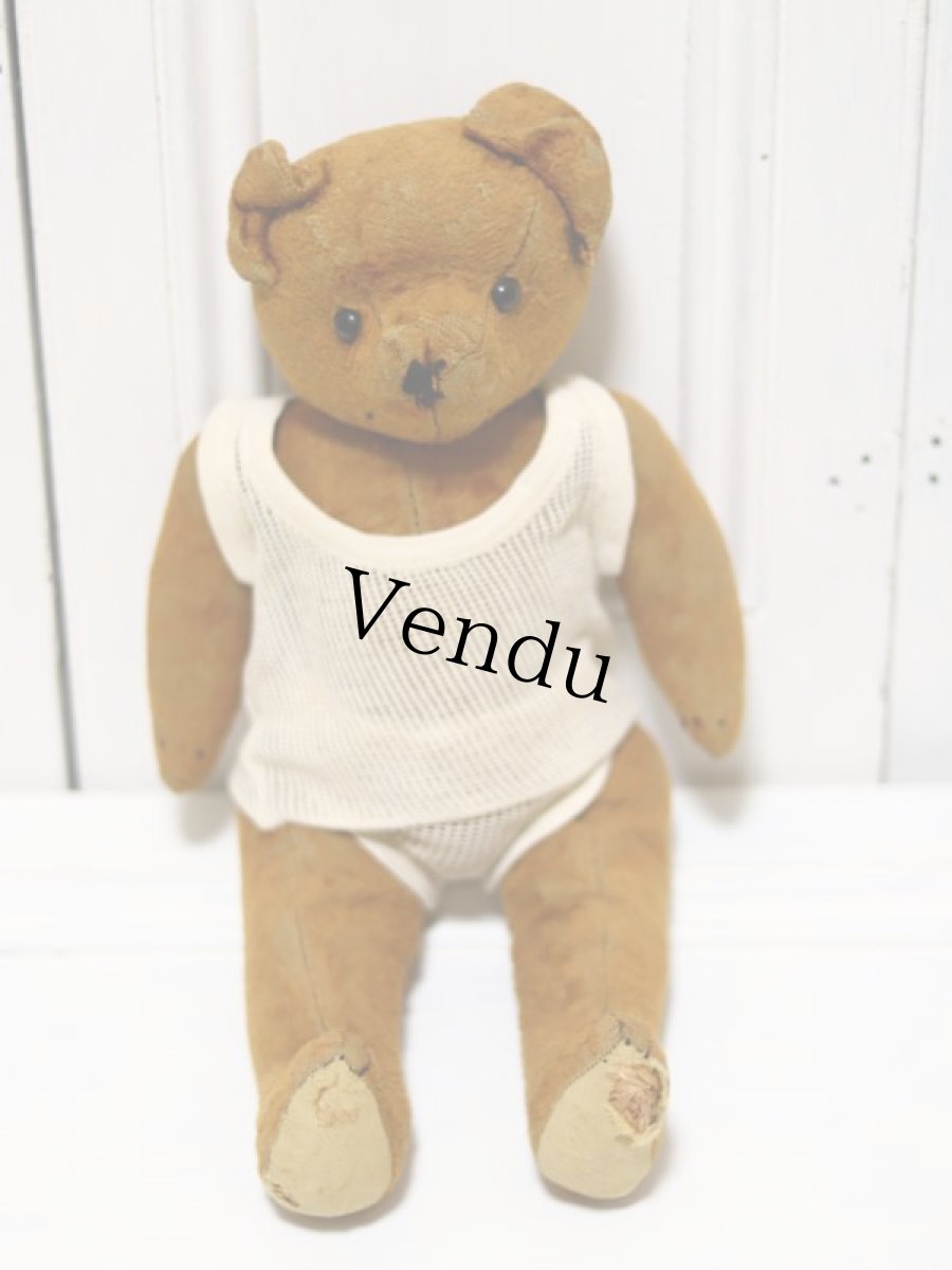 画像12: antique french bear //15in (12)