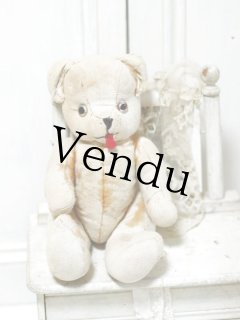 レア！フランス　アンティークベア 品番: 3673B 1961年 英国スミス社製 デラックス (青焼針) 