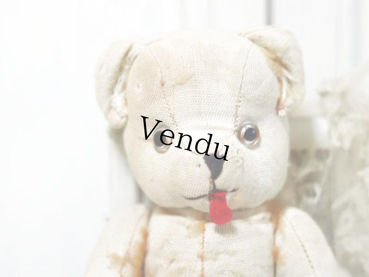 画像2: antique french bear //11-3/4in (2)