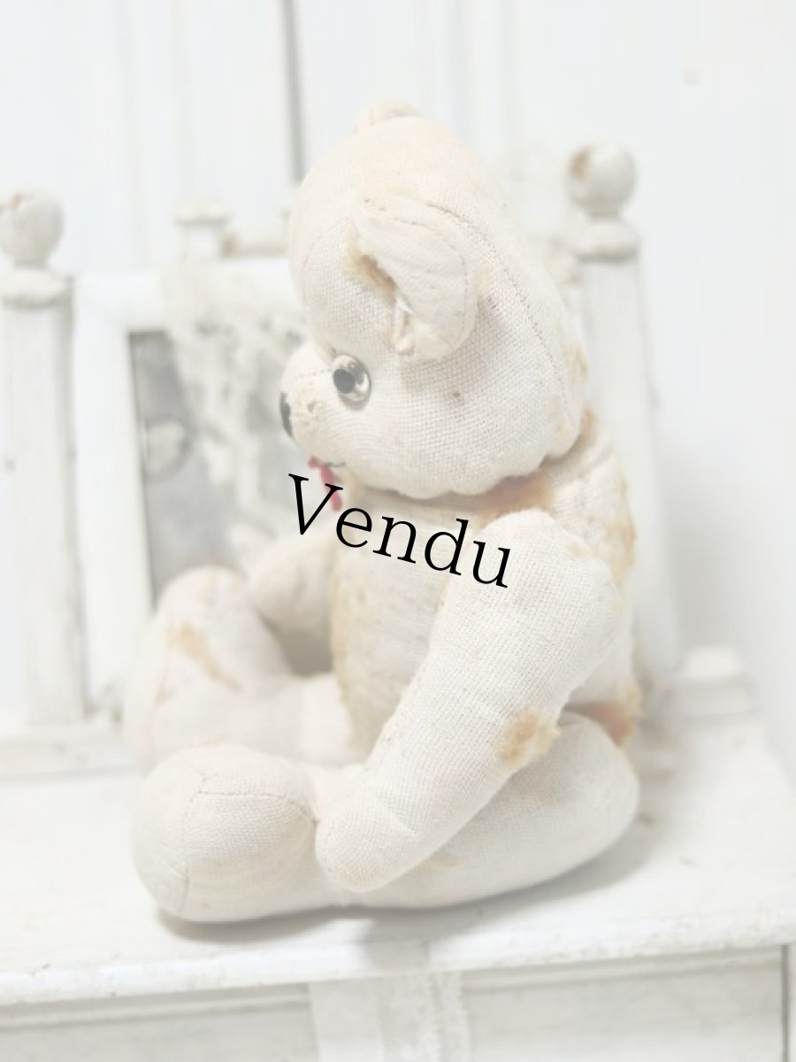 画像9: antique french bear //11-3/4in (9)