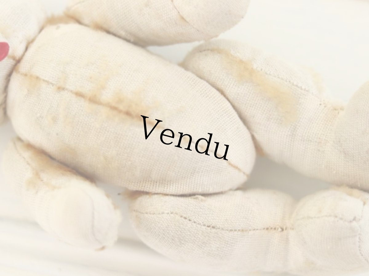 画像12: antique french bear //11-3/4in (12)