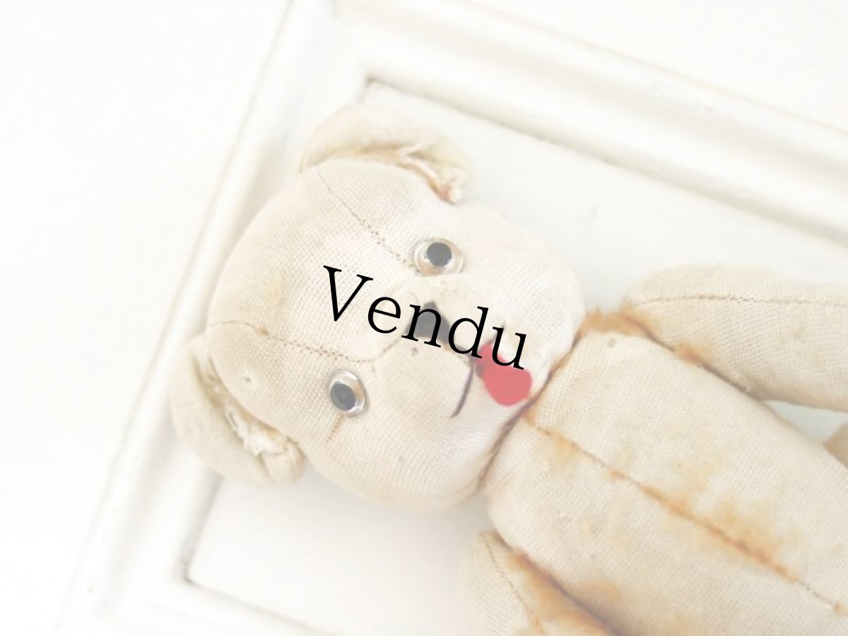 画像13: antique french bear //11-3/4in (13)