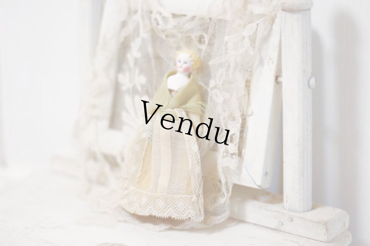 画像4: RARE!! China head doll //4.5in (4)