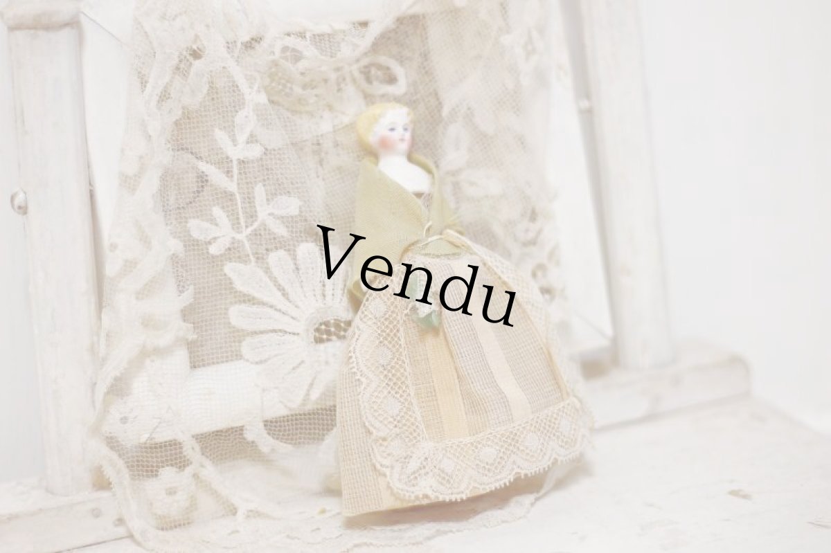 画像3: RARE!! China head doll //4.5in (3)