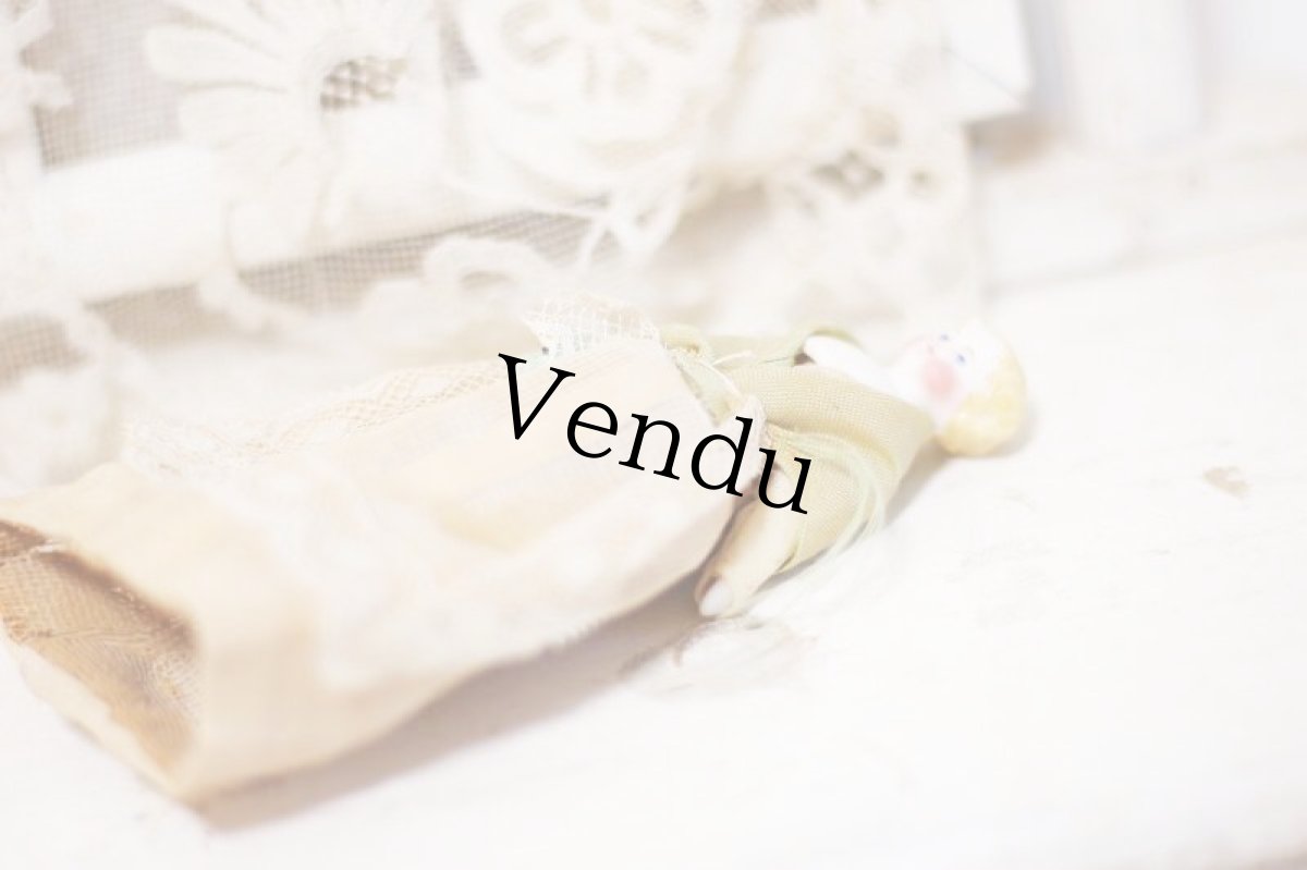 画像6: RARE!! China head doll //4.5in (6)