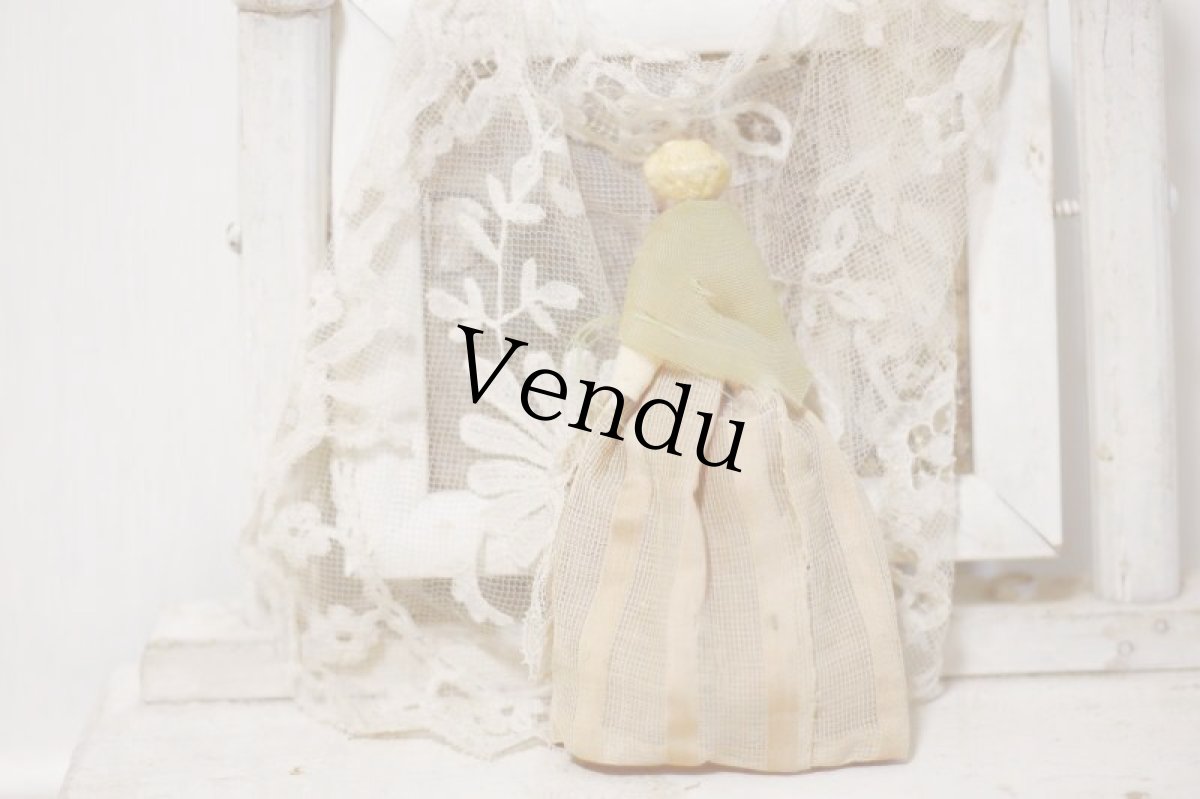 画像5: RARE!! China head doll //4.5in (5)