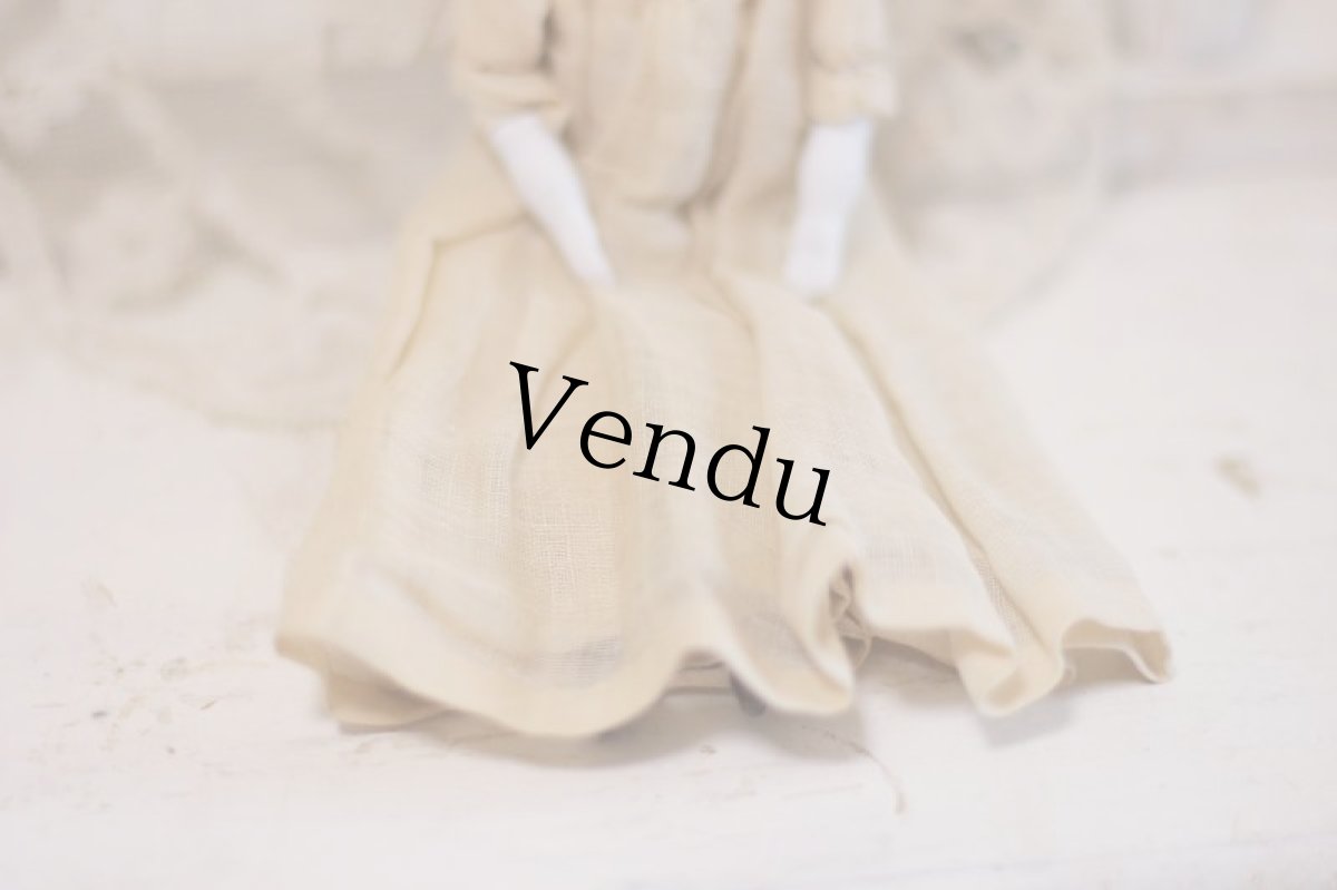 画像6: China head doll //6in (6)