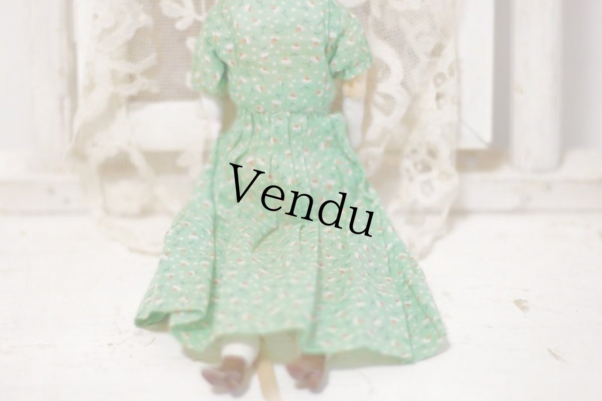 画像8: China head doll //8-1/4in (8)