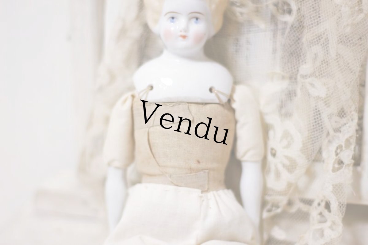 画像5: China head doll //9.5in (5)