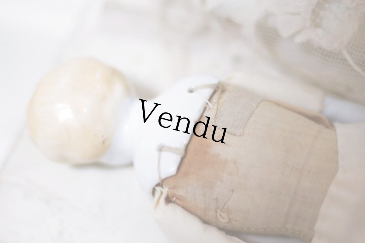 画像10: China head doll //9.5in (10)