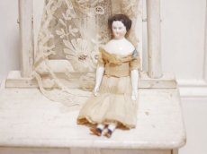 画像1: Rare!Classic China head doll //8in (1)