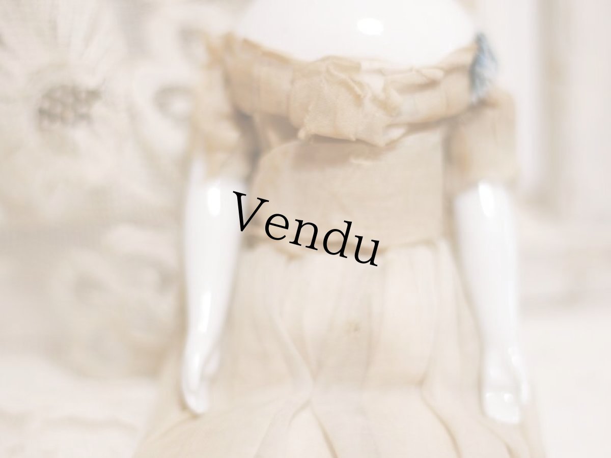 画像5: Rare!Classic China head doll //8in (5)