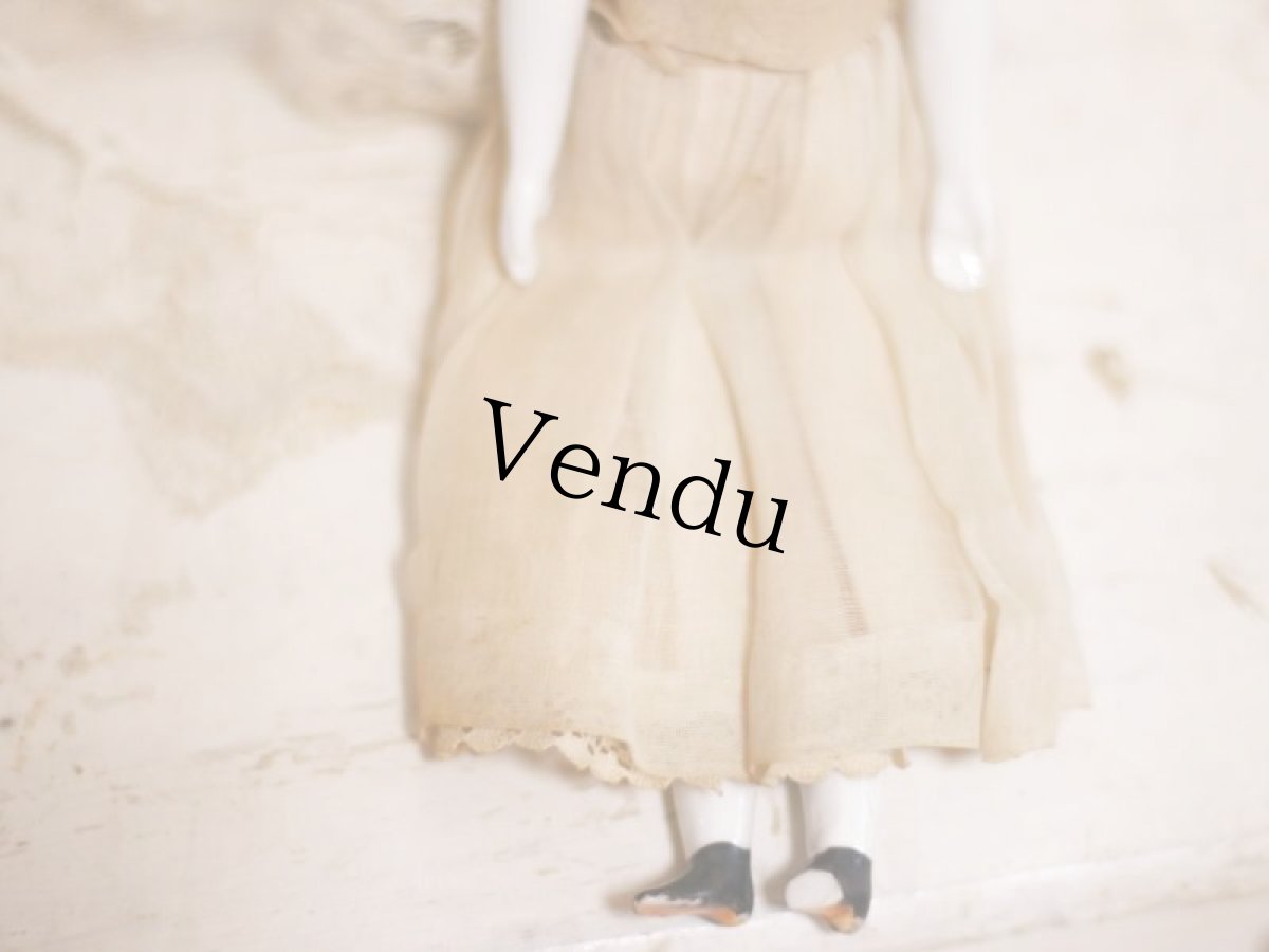 画像6: Rare!Classic China head doll //8in (6)