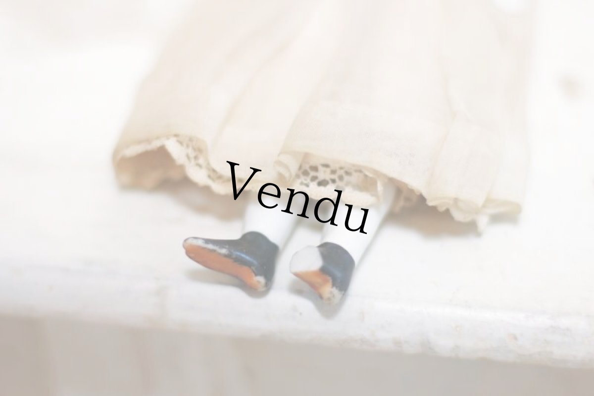 画像13: Rare!Classic China head doll //8in (13)