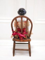 画像8: Rare!Classic China head doll & Chair SET //9.5in (8)