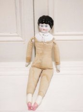 画像12: Rare!Blouse shoulder & Pink boots Hertwig China head doll  //13.5in (12)