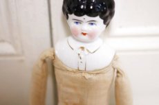 画像14: Rare!Blouse shoulder & Pink boots Hertwig China head doll  //13.5in (14)