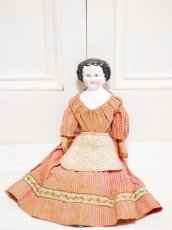 画像1: Classic hear China head doll //11in (1)