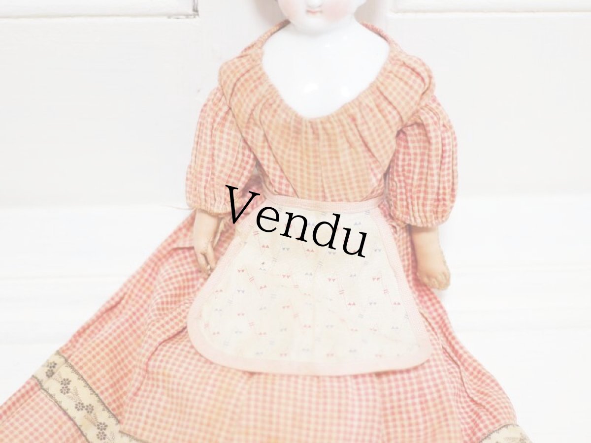 画像5: Classic hear China head doll //11in (5)