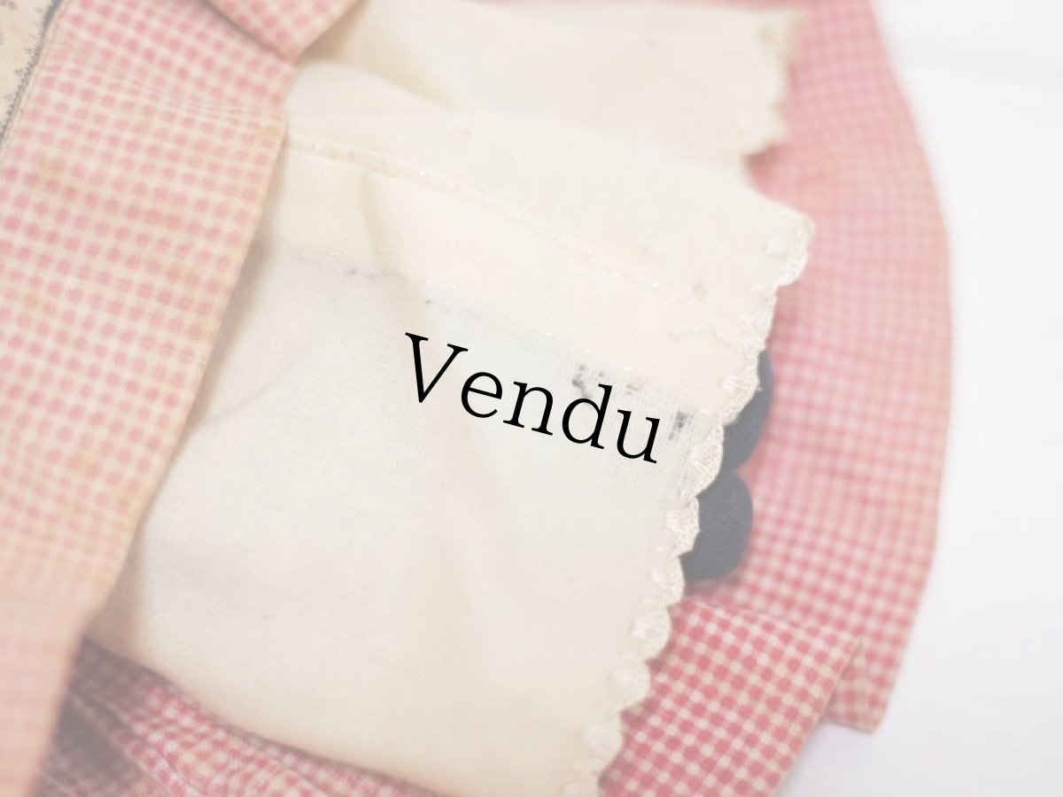 画像9: Classic hear China head doll //11in (9)