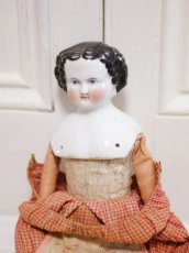 画像12: Classic hear China head doll //11in (12)