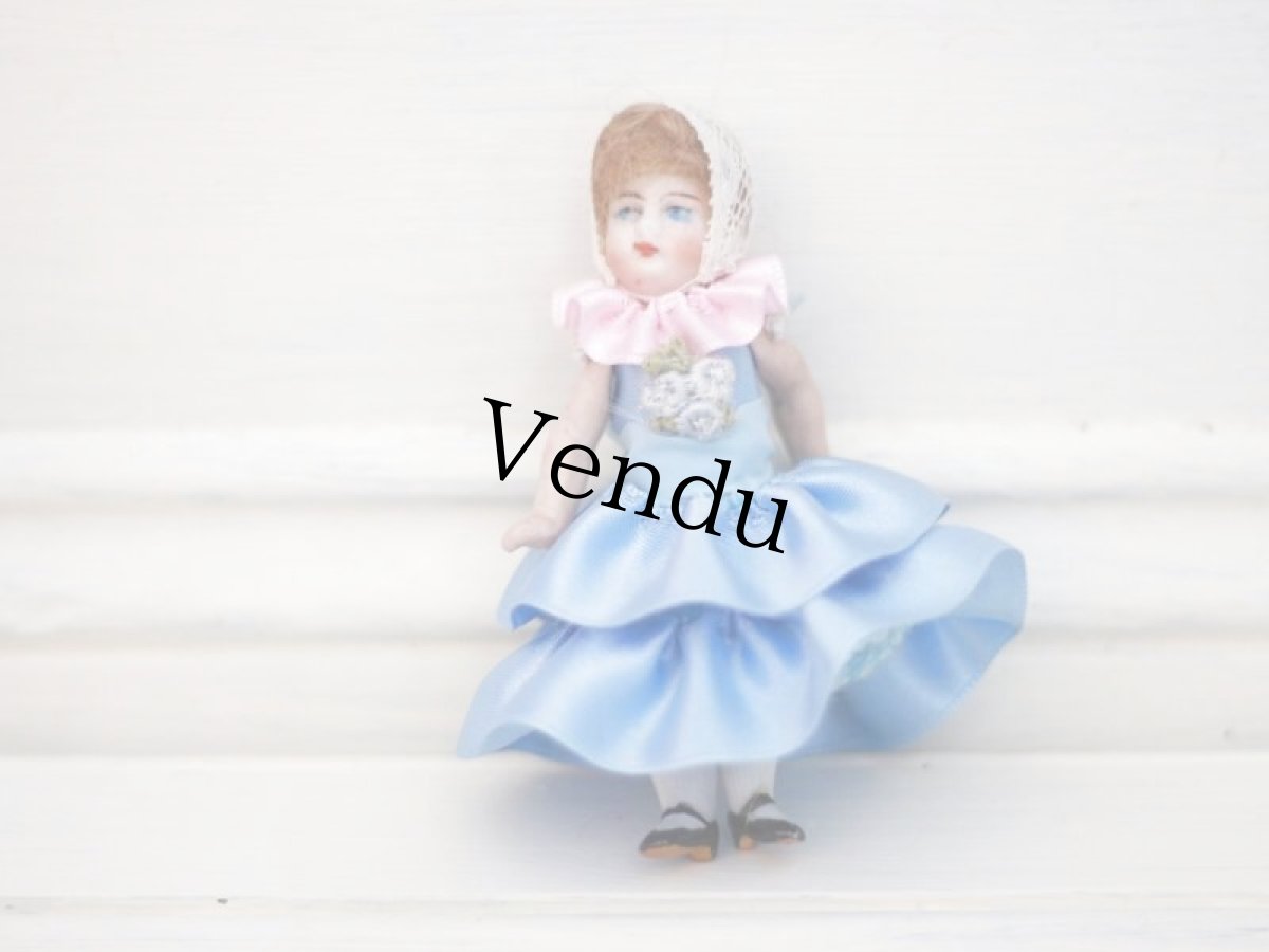 画像5: mignonette chair set G/all bisque//France蚤の市 (5)