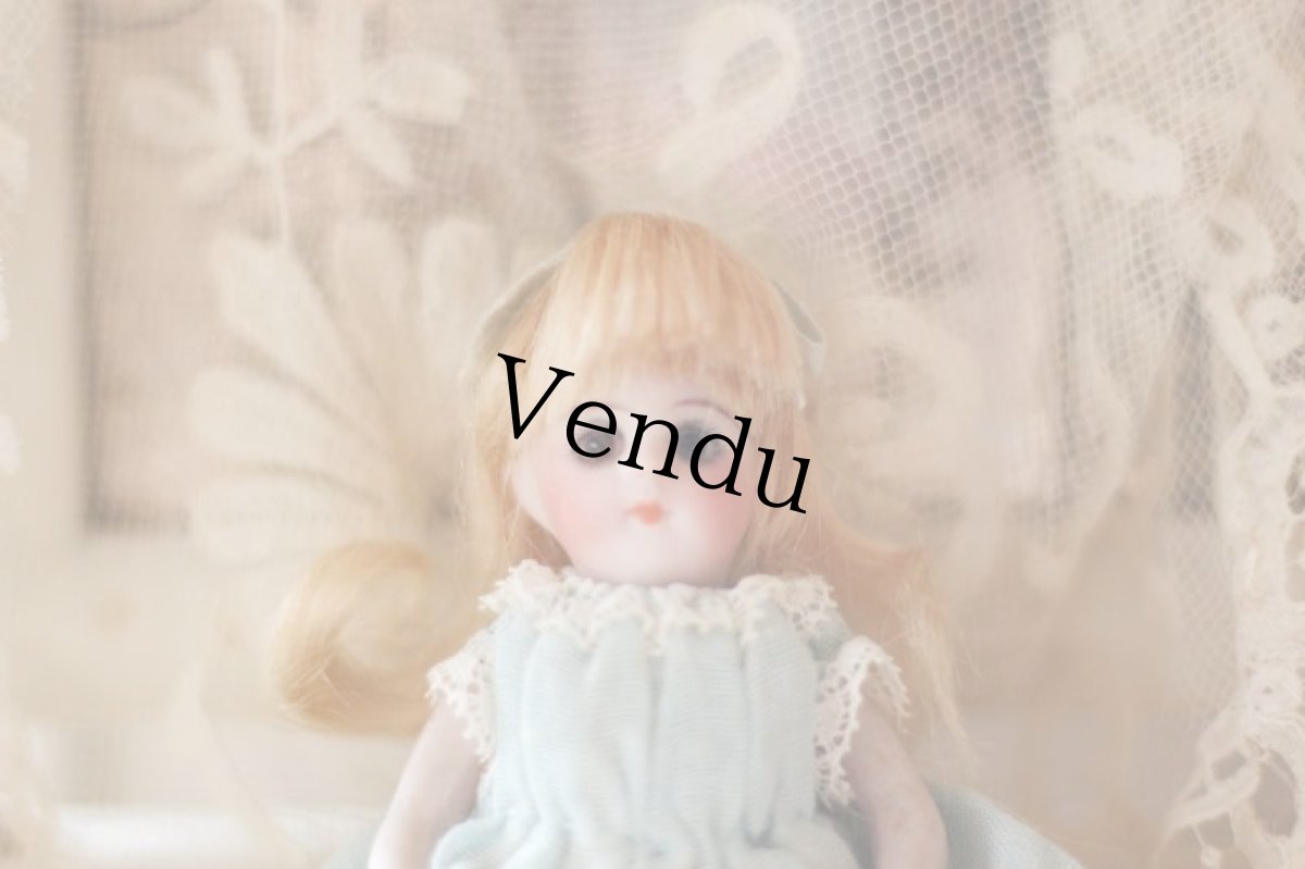 画像2: RARE!!Pink socks/Simon&Halbig or Kestner mignonette // 4.5in (2)