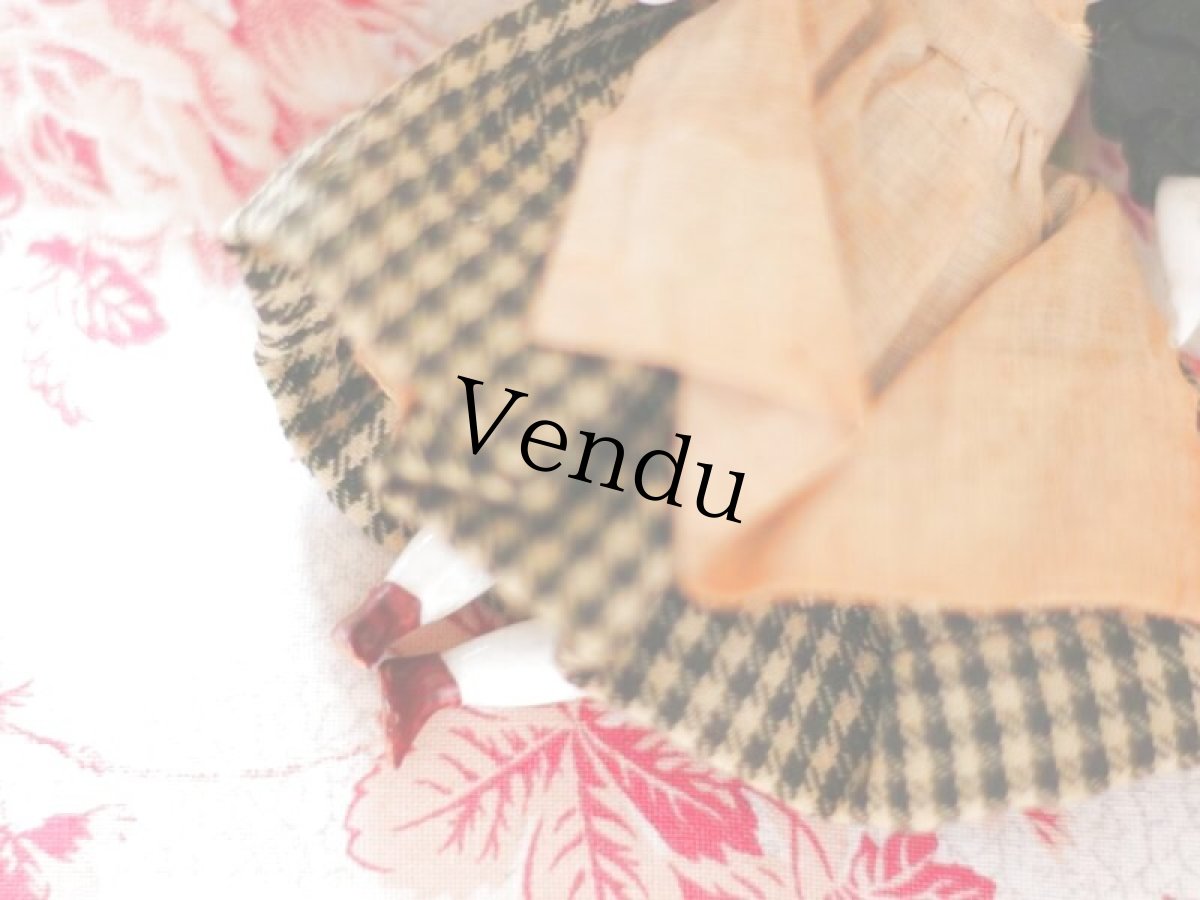 画像5: RARE!! Old Mini China head doll (5)