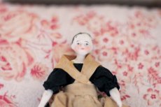 画像2: RARE!! Old Mini China head doll (2)