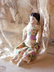 画像3: RARE!! Mini mini China head doll (3)