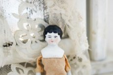 画像2: RARE!! Mini mini China head doll (2)