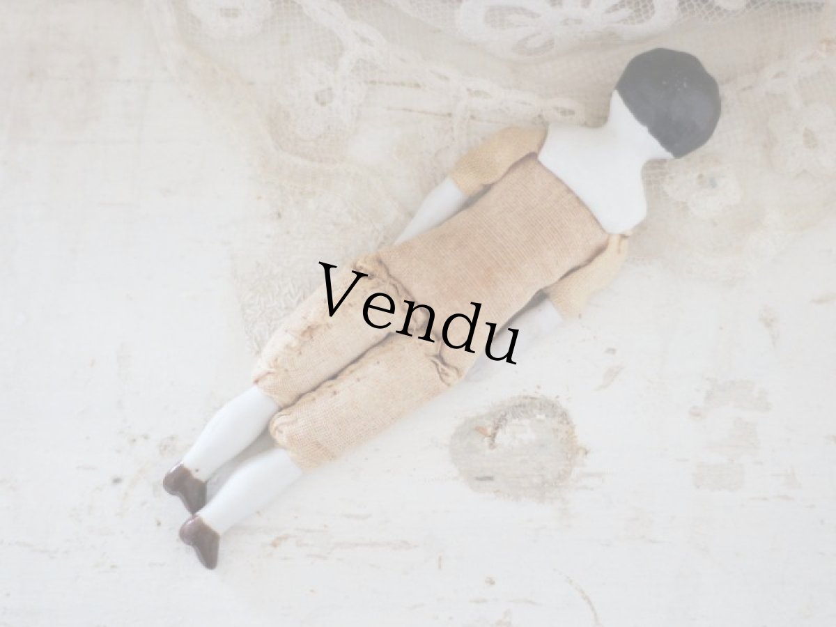 画像8: RARE!! Mini mini China head doll (8)