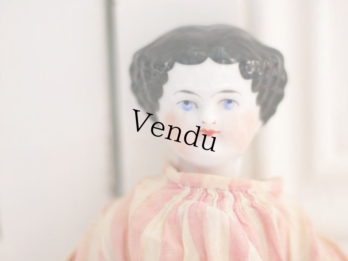 画像2: RARE!! China head doll/Humpty Dumpty Doll Hospital/11-1/4in (2)