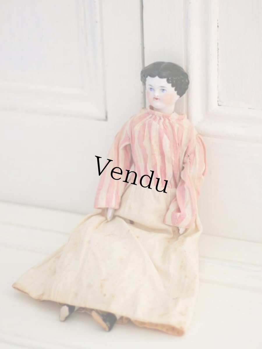 画像4: RARE!! China head doll/Humpty Dumpty Doll Hospital/11-1/4in (4)