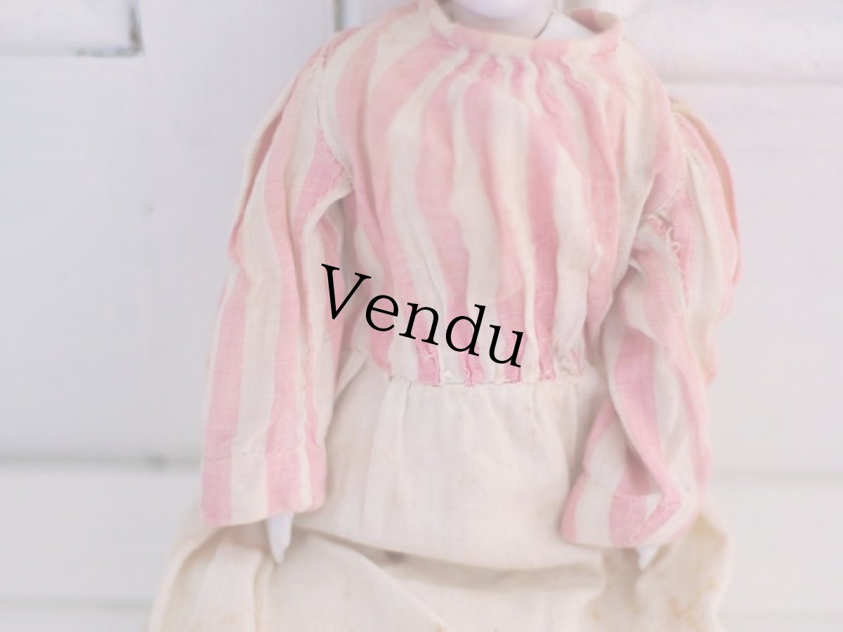 画像9: RARE!! China head doll/Humpty Dumpty Doll Hospital/11-1/4in (9)