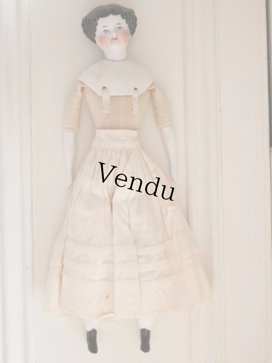 画像6: RARE!! China head doll/Humpty Dumpty Doll Hospital/11-1/4in (6)